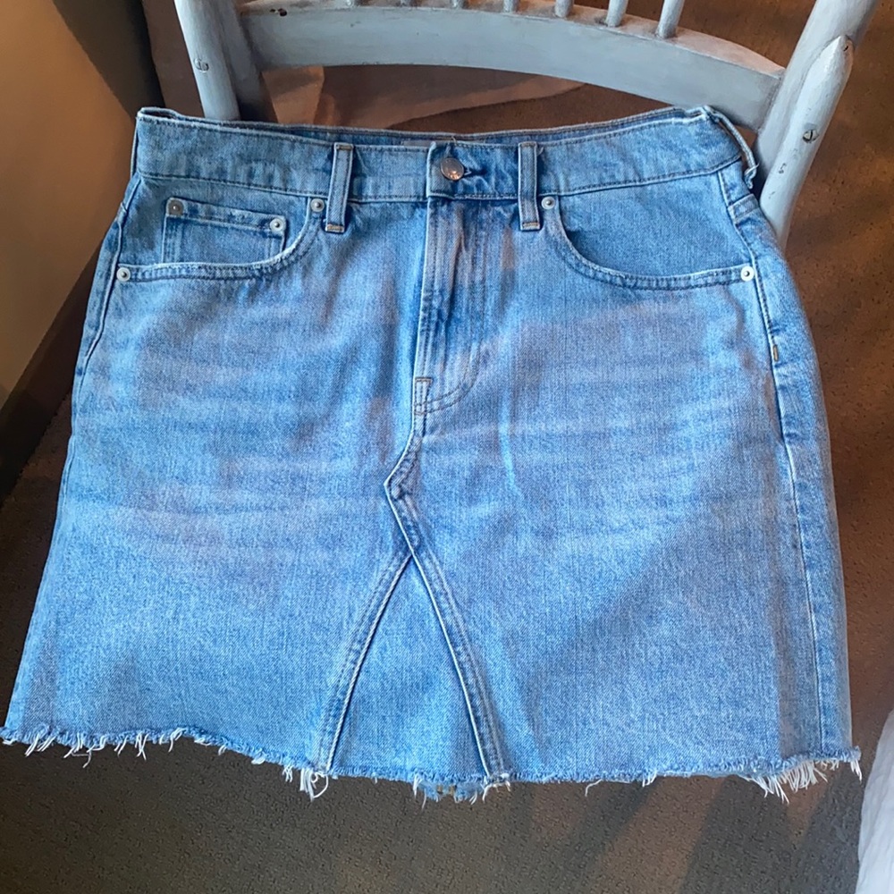 Size 30 Everlane Denim Reconstructed Skirt